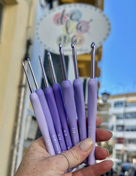 Agujas de Crochet Tulip. VIOLETA